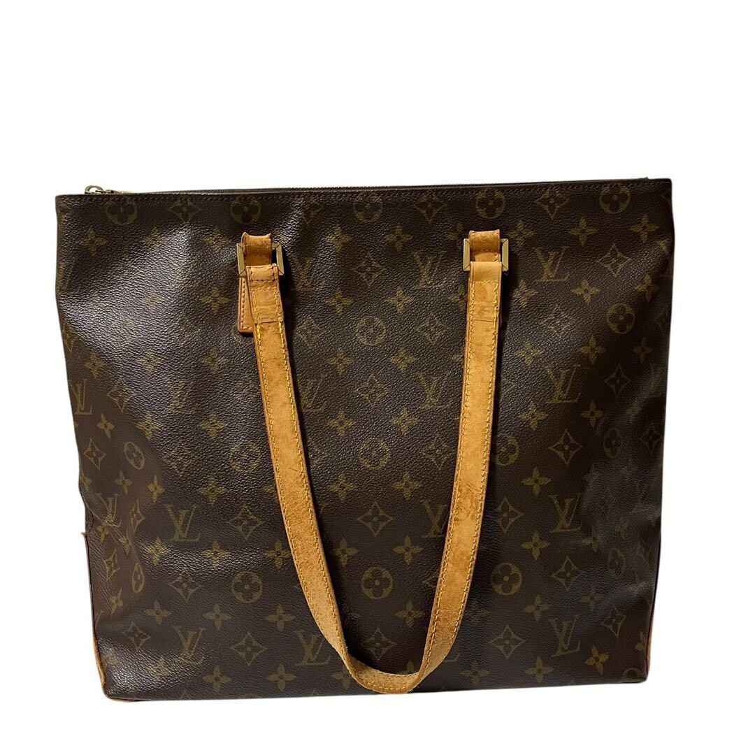 LOUIS VUITTON Monogram Cabas Alto Tote Bag M51152 LV Auth BD1266 F
