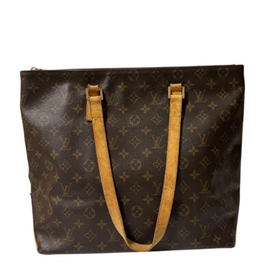 LOUIS VUITTON Monogram Cabas Alto Tote Bag M51152 LV Auth BD1266 F