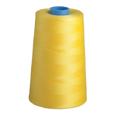 100% Cotton Essential Thread 5000 Yard Cone Lemon