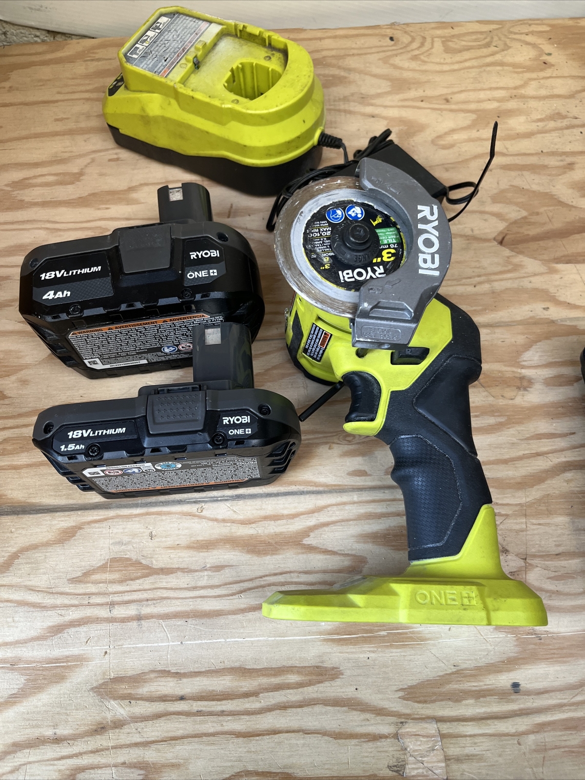 Ryobi Cordless Psbcs02b Ryobi Angle Grinder Ryobi PSBCS02 ONE+ HP
