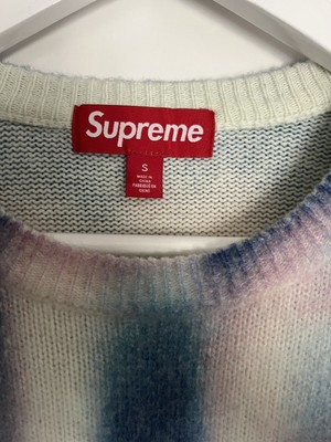 supreme sweater rainbow