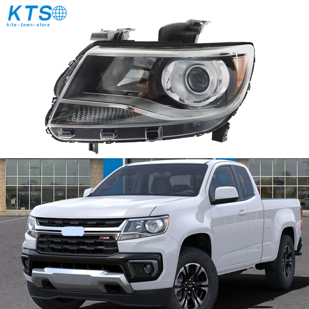 Driver Side Projector Headlight Assembly For Chevy Colorado LT/Z71/ZR2 2015-2021