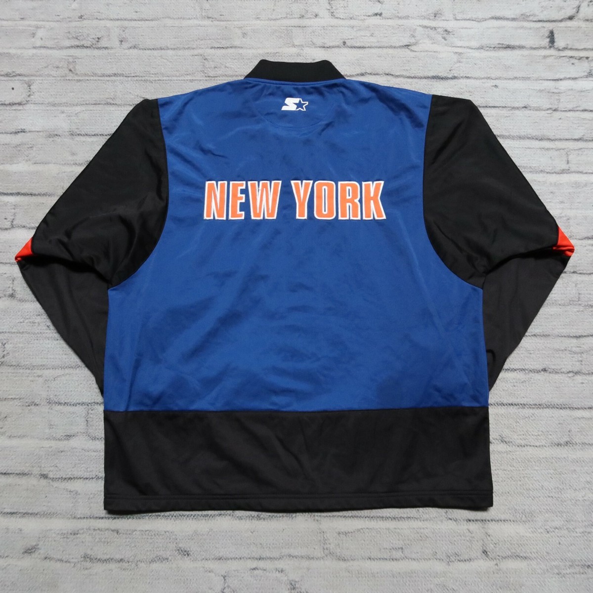 Vintage New York Knicks Basketball Warmup Jacket Team Issued