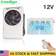 12V Air Conditioner Split A/C Unit Kit Universal Fit Truck RV Camper Cab Camper