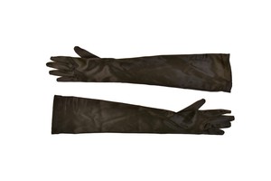 de para largos 117 Guantes 8 de Tamaño mujeres satén Bcf88 Agent Rrp £ Provocateur negro noche BqCw40