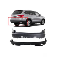 Rear Bumper Cover Kit for Honda Pilot 2016-2018 HO1115107 HO1114104