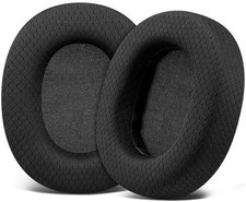 Mesh Fabric Replacement Earpads for Sony MDR-7506 MDR-V6 MDR-V7 Black