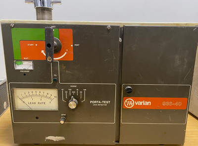 VINTAGE- Varian 936-40 Porta-Test Vacuum Helium Leak Detector