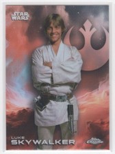 83 2025 Topps Chrome Star Wars BASE Luke Skywalker