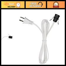 Single Light Replacement Clip Lamp Cord for Christmas Village, Pumpkin Lights, 1