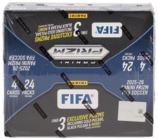 2025/26 Panini Prizm FIFA Soccer Retail Box #XQC