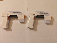Laser X Revolution Micro B Double Blasters Lot Of 2 Set Tested