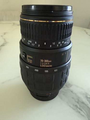 Quantaray Tech-10 NF 70-300 mm 1:4-5.6 LDO Macro Camera Lens For Nikon - Picture 3 of 9