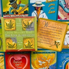 The Four Agreement Cards Don Miguel Ruiz Transformation Oracle
