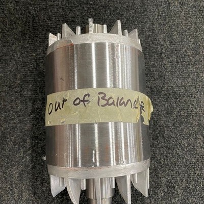HCM MOTOR ROTOR 5HP 3PHS P/N 00-015747-00298  HCM 300/450 out fo baince Bad