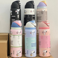 Owala Freesip X Snoopy Tumbler 32oz Cartoon Stainless Steel Water Bottle