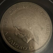 Great Britain George V 1933 Crown Coin, Extremely Fine, lower mintage