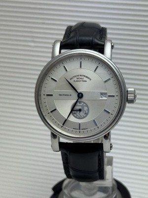 MÜHLE-GLASHÜTTE /SA  TEUTONIA 2 REF M1-33-47 AUTOMATIC ROSSMANN 2016 , BOX + ANL