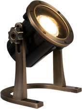 VOLT 12V Brass 3-In-1 IP68 MR16 Underwater Light Bronze for Low Voltage Outdoo