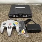 Nintendo 64 N64 Console System Bundle W/ Controller, Cables - Tested Works