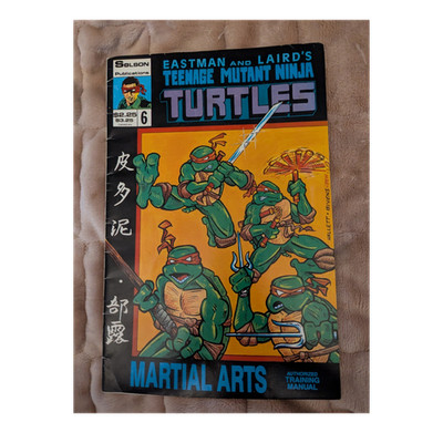 Teenage Mutant Ninja Turtles #6 Martial Arts Training Manual Eastman/Laird