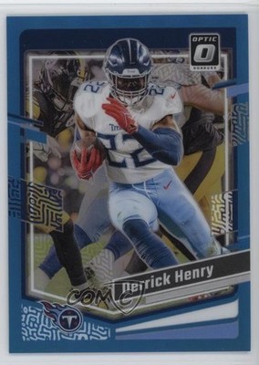 2023 Panini Donruss Optic Aqua Prizm 219/299 Derrick Henry #189 1q44