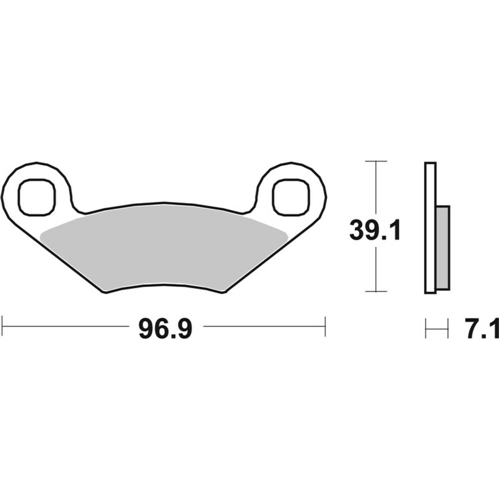 Brembo Sintered Brake Pads 07PO01SD For Motorcycle Parts Accessories