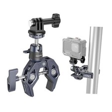 Camera Mount Clamp, Gopro Motorcycle and Bike Handlebar Mount Clamp Adapter