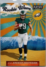 2019 Panini Playoff #14 J.J. Arcega-Whiteside Rookie Wave