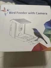 Smart Bird Feeder with Camera AI ldentify 11000+ Bird, Solar Powered (BRAND NEW)