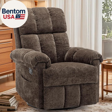 Recliner Chair, Swivel Rocker Recliner Chair for Adults, Small Recliners for Sma