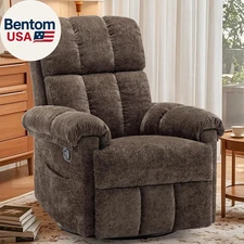 Recliner Chair, Swivel Rocker Recliner Chair for Adults, Small Recliners for Sma