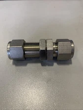 Swagelok SS-810-61 Bulkhead Union 1/2" Tube X 1/2" Tube