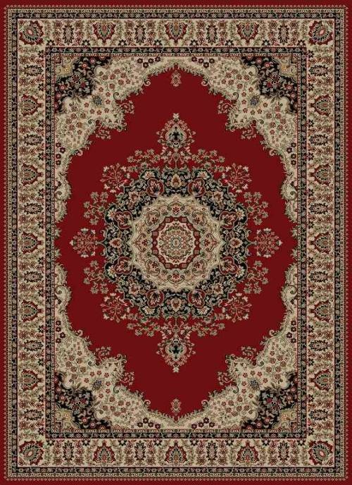 Traditional Persien 9x12 Medallion Border  Actual: 8' 9" x 12' 3"
