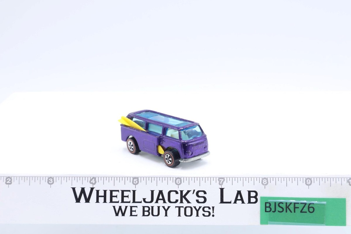 Volkswagen Beach Bomb Purple White Int 1969 Redline Hot Wheels