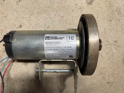 #ad United Technologies Automotion 2HP 130VDC DC Motor 7099RPM 17.2A PN: 139236 $95.00
