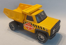 BUDDY L  Dump Truck 80s B + L Construction Company Pressed Steel Toy Tipper 