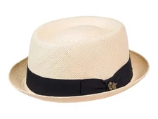 Panama Hat Pork Pie Trilby