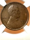 1911 S  1C Lincoln Wheat Back  ALMOST UNCIRCULATED NGC AU58  BN Semi Key Penny