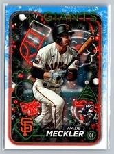 2024 Topps Holiday #H16 Wade Meckler