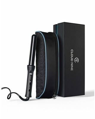 Cloud Nine The Curling Wand Lockenstab schwarz mit Etui, Drehkabel, Cool-Tip