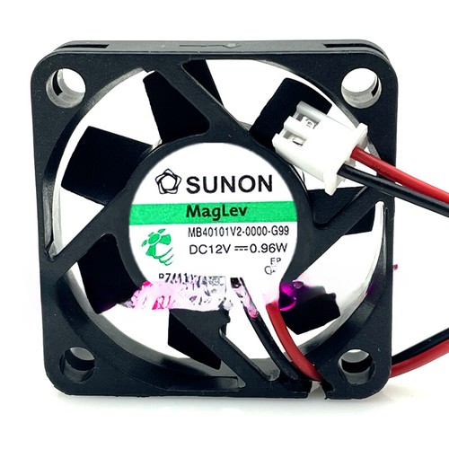For Sunon MB40101V2-000U-G99 40x 40mm x 10mm 3 Wire Pin Magley Vapo Bearing Fan - 第 1/4 張圖片