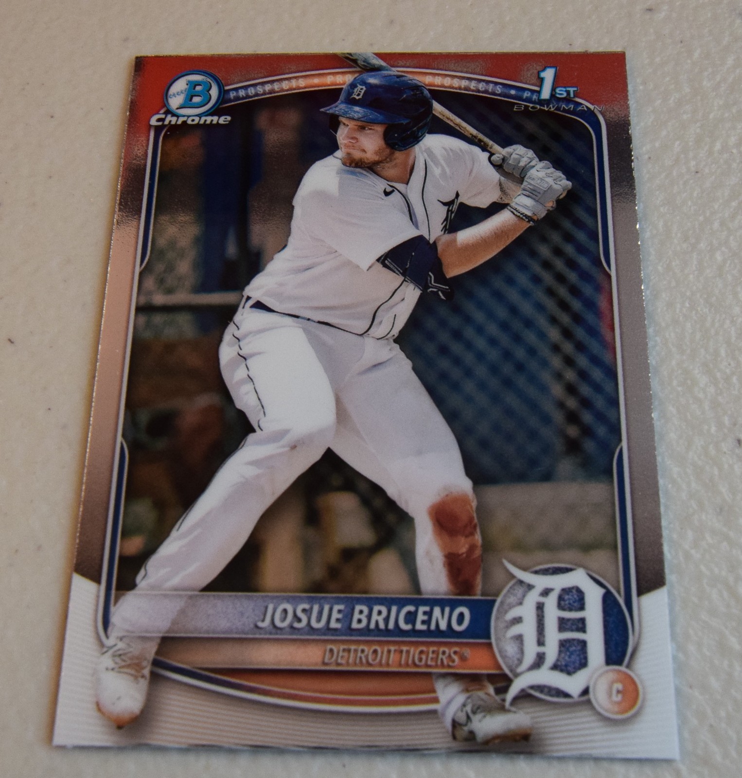 2025 Bowman #BCP-13 Josue Briceno Chrome Prospects