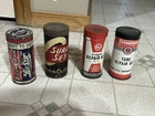 VINTAGE METAL TIRE REPAIR KIT LOT,FIRESTONE,WHIZ,LAVA STIX ,SURE SET,PETROLIANA