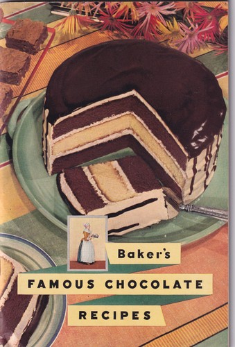 Baker's Famous Chocolate Recipes First Edition 1936