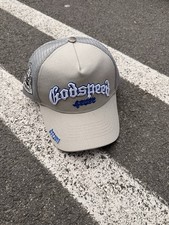 Godspeed Trucker Hat Gray/Blue Adjustable