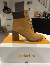 Image of TIMBERLAND Womens Allington 6 Inch Ankle Boots Tan Natural UK 7