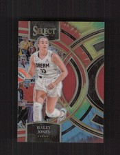 2024 Panini Select WNBA #165 Haley Jones Prizms Tie-Dye #/25