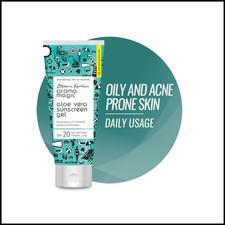 3.38 Fl Oz Aloe Vera Sunscreen Gel SPF 20 – Lightweight, Non-Greasy Protection 3.55 per gallon
