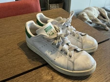 Size 6.5 - adidas Stan Smith Low White Green, W/Box